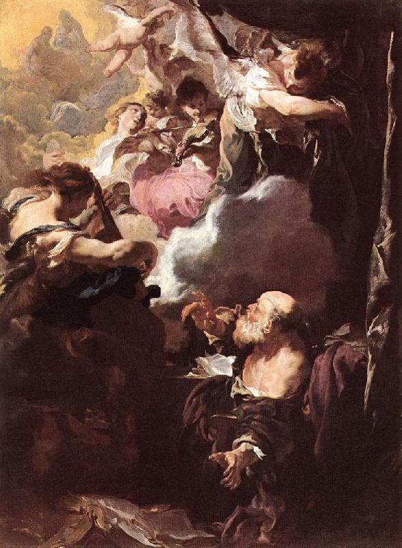LISS, Johann The Ecstasy of St Paul sg France oil painting art